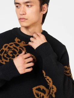 Ben Sherman Sweaters & Knits^Winter Floral Sweater - Black